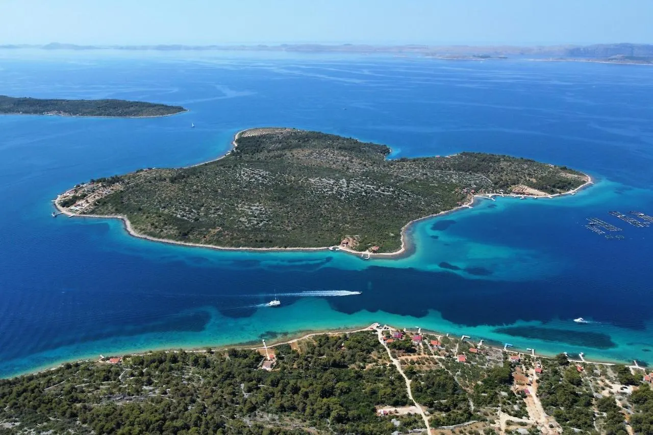 Secluded Fisherman'S Cottage Cove Zizanj, Pasman - 21004 Tkon