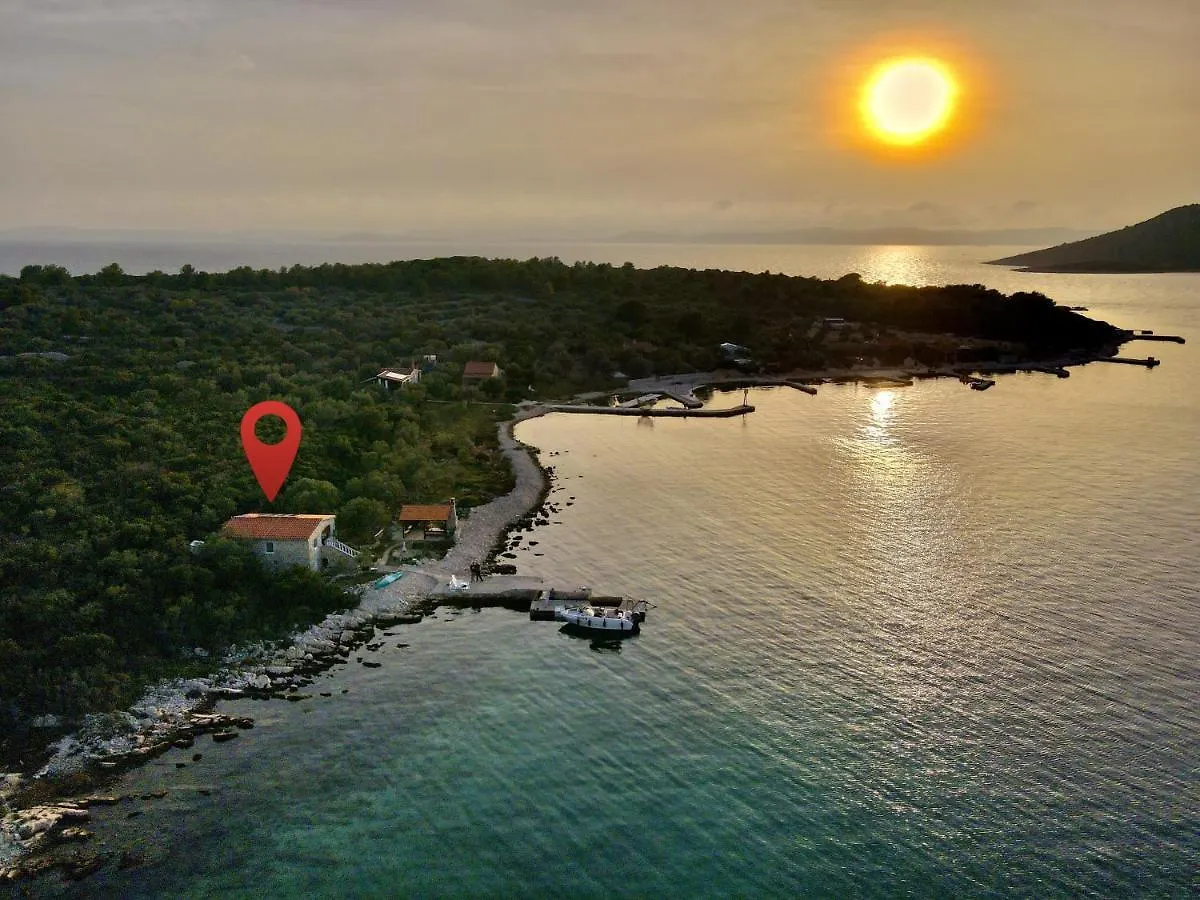 Secluded Fisherman'S Cottage Cove Zizanj, Pasman - 21004 Tkon